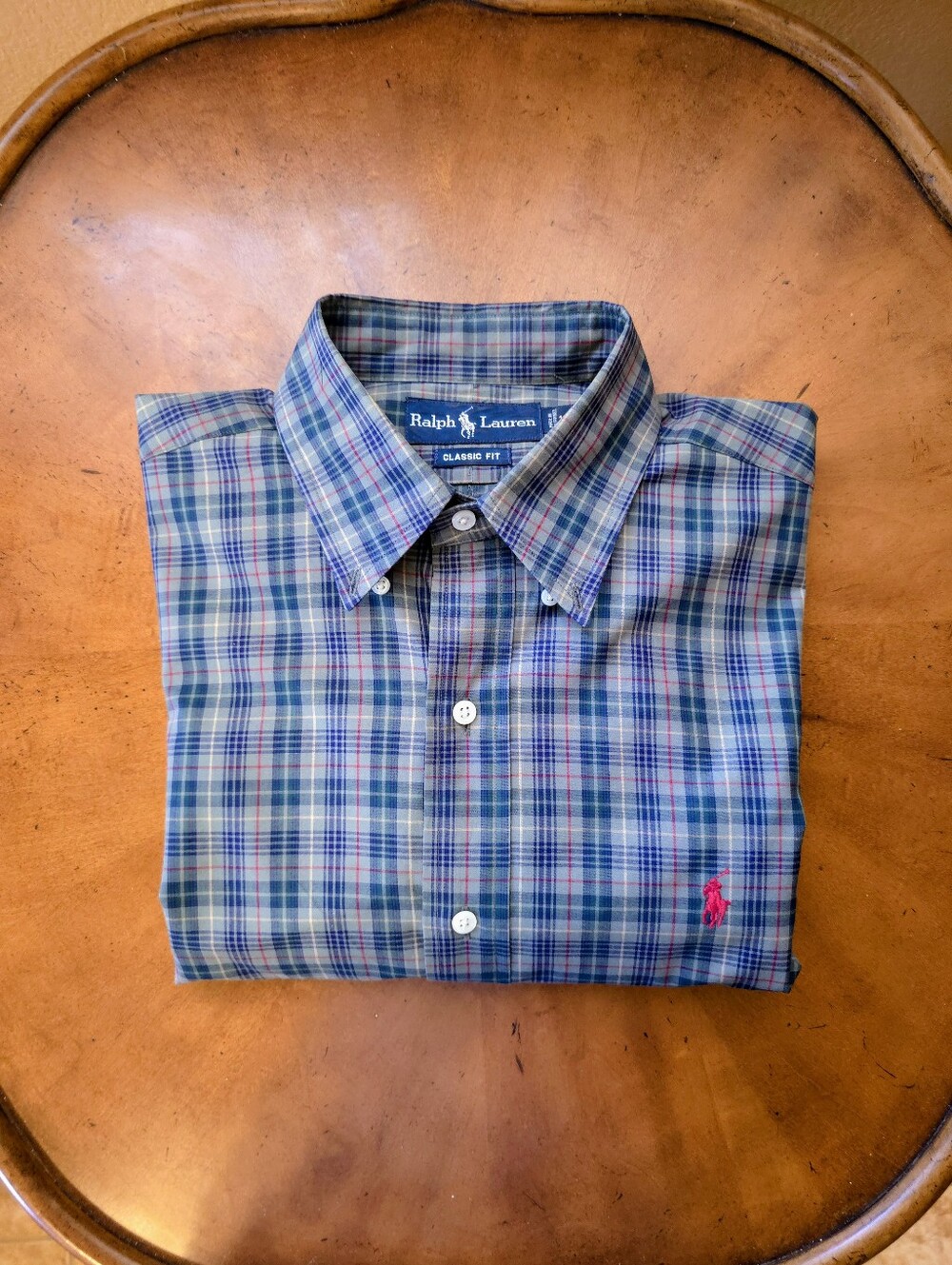Ralph Lauren (NWOT) Green w/ Red Stripes